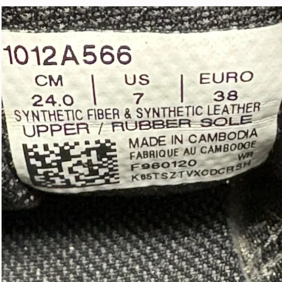 GUC ASICS Trail Scout Shoes Womens Black Gray Trail Running Sneakers (Size 7) - Picture 5 of 8